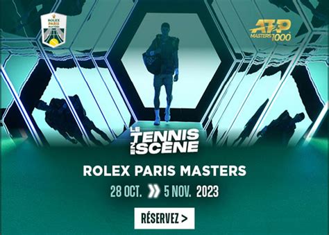 rolex paris masters billetterie|Rolex Paris masters 1000.